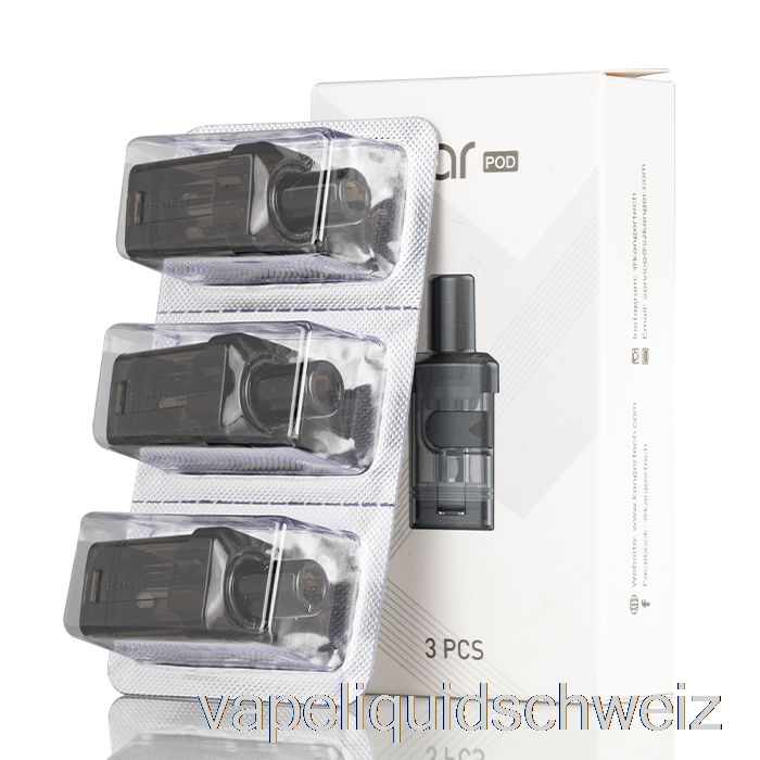 Kanger Ibar Ersatz-Pods 1,2 Ohm Ka Ersatz-Pods Vape Schweiz